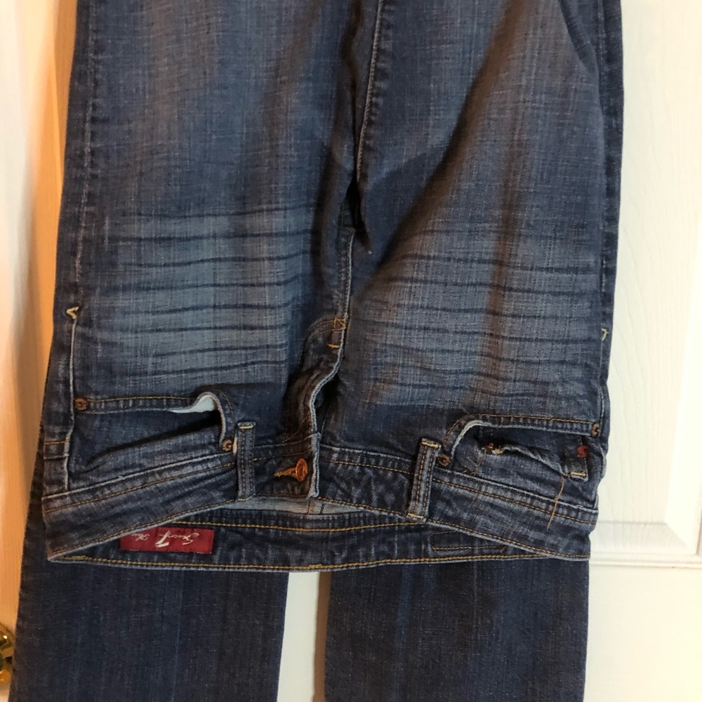 Seven 7 Flare jeans, dark blue, size 28